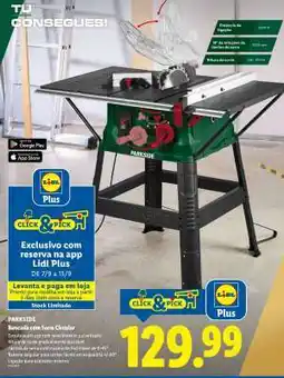 Lidl PARKSIDE promoção