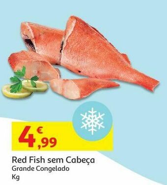 Auchan Red/fish grande congelado:s/cabeça kg promoção