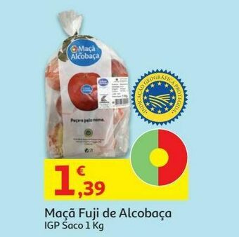 Auchan Maçã fuji:alcobaça igp 1 kg promoção