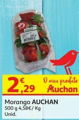 Auchan Morango auchan:500 g promoção