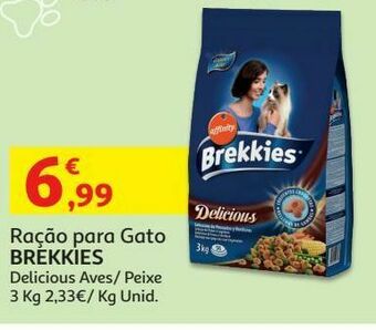 Auchan Ração gato brekkies promoção