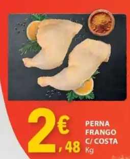 E.Leclerc Perna frango c/ costa promoção