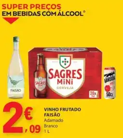 E.Leclerc vinho frutado faisão promoção