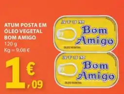 E.Leclerc atum posta em óleo vegetal bom amigo promoção