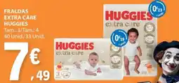 E.Leclerc Huggies extra care promoção