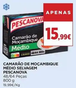 El Corte Inglés Camarão de moçambique médio selvagem pescanova promoção