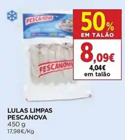 El Corte Inglés lulas limpas pescanova promoção