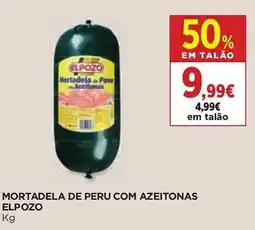 El Corte Inglés mortadela de peru com azeitonas elpozo promoção