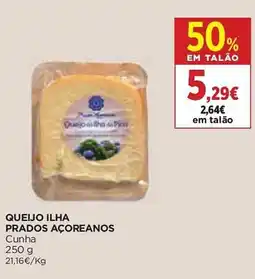 El Corte Inglés Queijo ilha prados açoreanos promoção