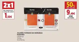 El Corte Inglés Salmão fumado da noruega martiko promoção