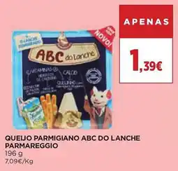 El Corte Inglés Queijo Parmigiano ABC do Lanche Parmareggio promoção