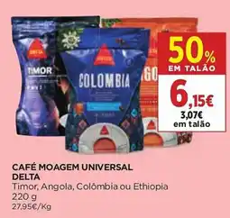 El Corte Inglés Café moagem universal delta promoção