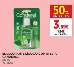 El Corte Inglés Edulcorante líquido com stevia canderel promoção