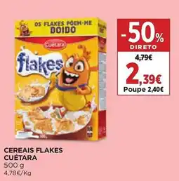 El Corte Inglés Cereais flakes cuétara promoção