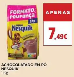 El Corte Inglés Achocolatado em pó nesquik promoção