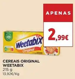 El Corte Inglés Cereais original weetabix promoção