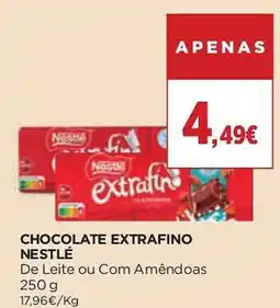 El Corte Inglés chocolate extrafino nestlé promoção