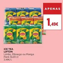 El Corte Inglés ice tea lipton promoção