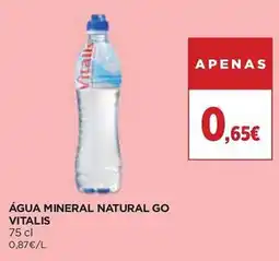 El Corte Inglés Água mineral natural go vitalis promoção