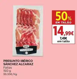 El Corte Inglés Presunto ibérico sánchez alcaraz promoção