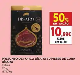 El Corte Inglés Presunto de porco bísaro promoção
