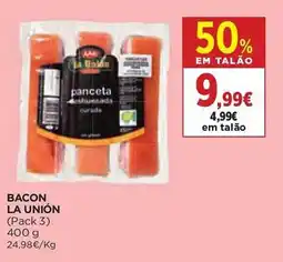 El Corte Inglés Bacon la unión promoção