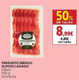 El Corte Inglés Presunto ibérico elpozo legado promoção