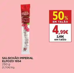 El Corte Inglés Salsichão imperial elpozo 1954 promoção