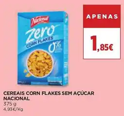 El Corte Inglés Cereais corn flakes sem açúcar nacional promoção