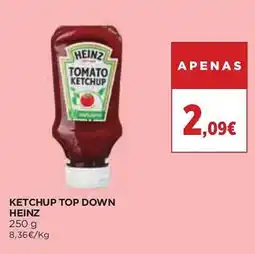 El Corte Inglés Heinz tomato ketchup promoção