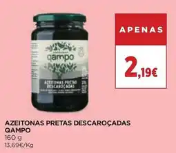 El Corte Inglés azeitonas pretas descaroçadas campo promoção