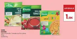 El Corte Inglés Sopa Knorr Alho-Francês, Tomate ou De Letras promoção