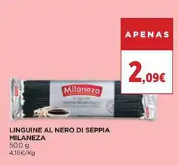 El Corte Inglés Linguine al nero di seppia milaneza promoção