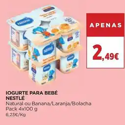 El Corte Inglés Iogurte para bebé nestlé promoção