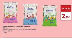 El Corte Inglés Iogurte líquido lanchinho booom mimosa promoção
