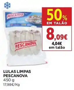 El Corte Inglés Lulas limpas pescanova promoção