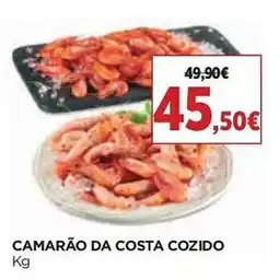 El Corte Inglés Camarão da costa cozido promoção