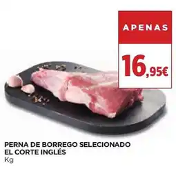 El Corte Inglés Perna de borrego selecionado el corte inglés promoção