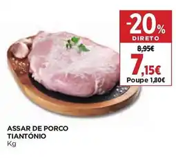 El Corte Inglés Assar de porco tiantónio promoção