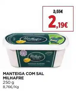 El Corte Inglés Manteiga com sal milhafre promoção