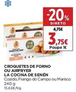 El Corte Inglés Croquetes de forno ou airfryer la cocina de senén promoção