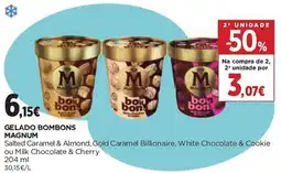 El Corte Inglés gelado bombons magnum promoção