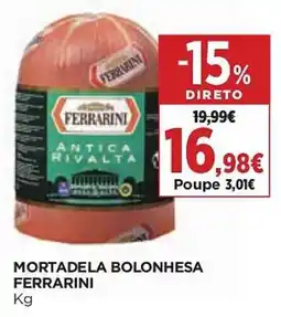El Corte Inglés Mortadela bolonesa ferrarin promoção