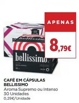 El Corte Inglés Café em cápsulas bellissimo promoção