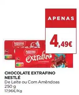 El Corte Inglés Chocolate extrafino nestlé promoção