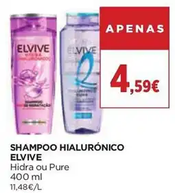 El Corte Inglés Shampoo hialurónico elvive promoção