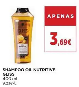 El Corte Inglés Shampoo oil nutritive gliss promoção