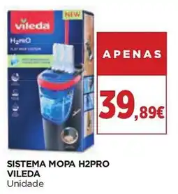 El Corte Inglés sistema mopa h2pro vileda promoção
