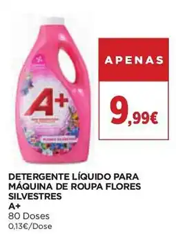 El Corte Inglés Detergente líquido para máquina de roupa flores silvestres A+ promoção