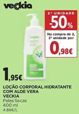 El Corte Inglés Loção corporal hidratante com aloe vera veckia promoção